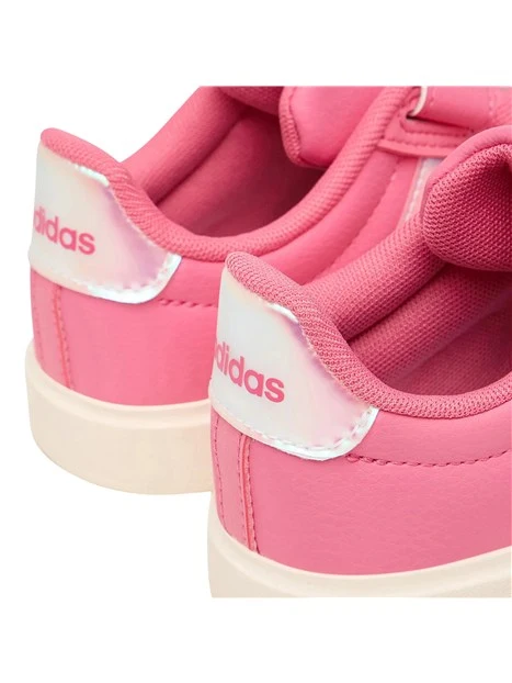 SNEAKERS BASSE PUNTA A CONCHIGLIA BAMBINA ROSA
