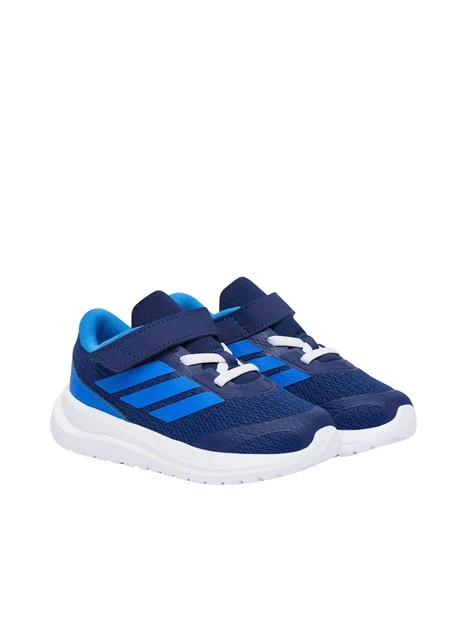 SNEAKERS BASSE CON STRAPPO BAMBINO BLU