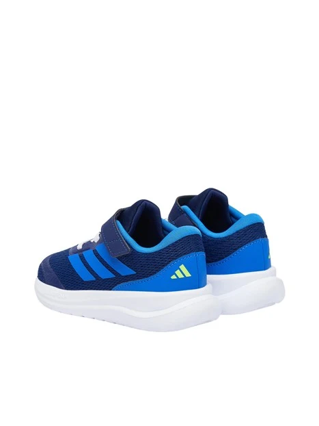 SNEAKERS BASSE CON STRAPPO BAMBINO BLU