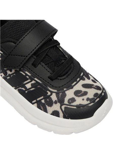 SNEAKERS BASSE MACULATE CON STRAPPO BAMBINA BEIGE