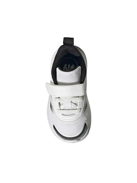 SNEAKERS BASSE CON VELCRO BAMBINO BIANCO