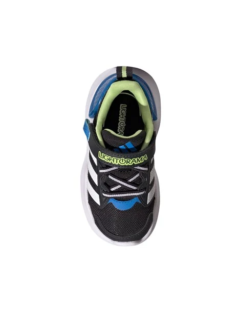 SNEAKERS BASSE CON LUCI LED BAMBINO NERO