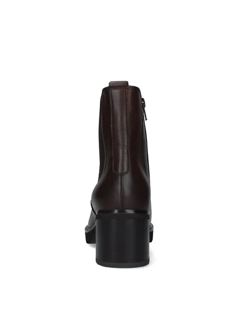 STIVALETTI TACCO ALTO CHELSEA DONNA MARRONE