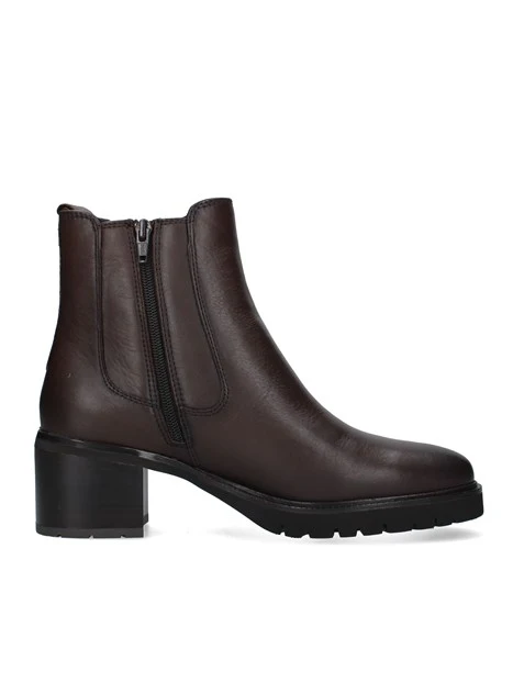 STIVALETTI TACCO ALTO CHELSEA DONNA MARRONE