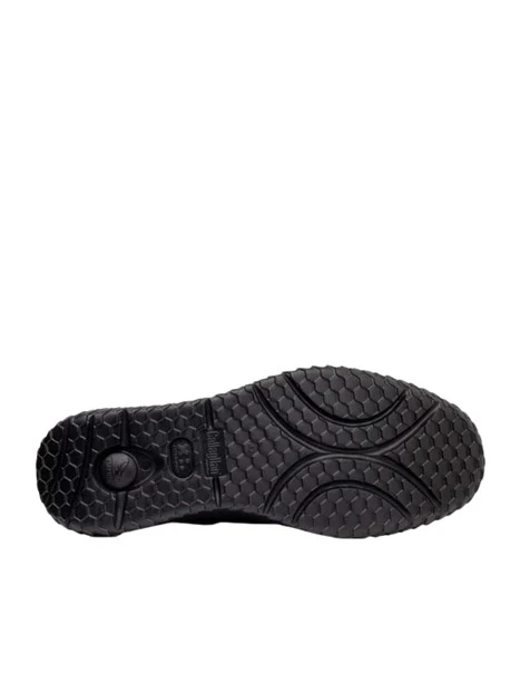 SNEAKERS BASSE COMFORT IN PELLE NATURALE CON SUOLA XL EXTRALIGHT UOMO NERO
