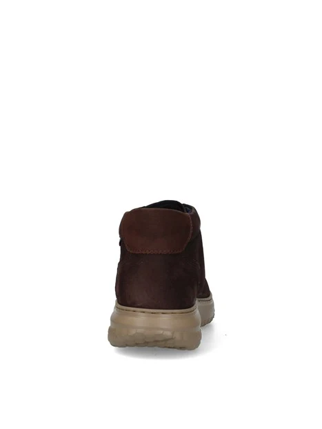 STRINGATE POLACCHINE COMFORT IN CAMOSCIO UOMO MARRONE