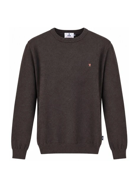 MAGLIA GIROCOLLO RASATA UOMO MARRONE
