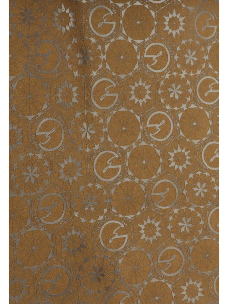 BORSA SHOPPING REVERSIBILE CON STAMPA MONOGRAM E POCHETTE DONNA MARRONE