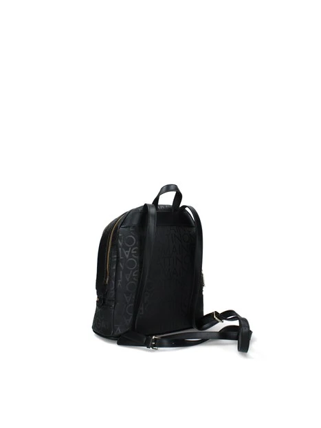 ZAINO CON LOGO ALL OVER DONNA NERO
