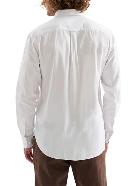 CAMICIA ELEGANTE OXFORD UOMO BIANCO