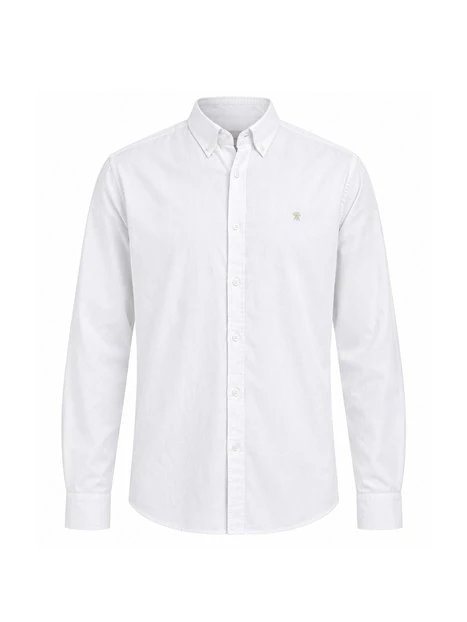 CAMICIA ELEGANTE OXFORD UOMO BIANCO