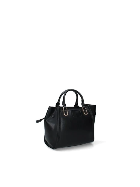 BORSA SHOPPING CON TRACOLLA REMOVIBILE DONNA NERO