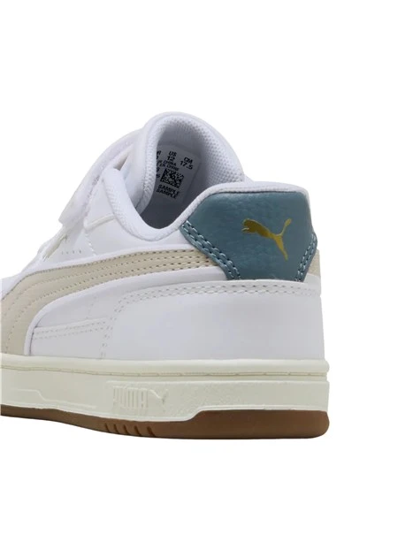 SNEAKERS BASSE CON STRAPPO UNISEX BAMBINO BIANCO