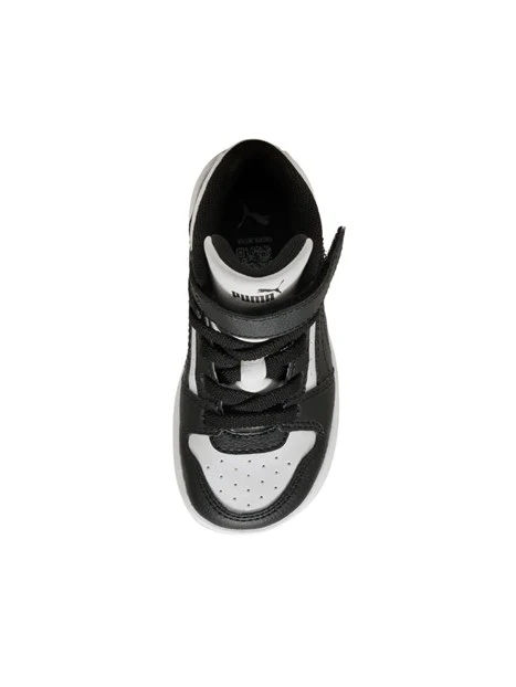 SNEAKERS ALTE PRIMI PASSI CON STRAPPO BAMBINO NERO