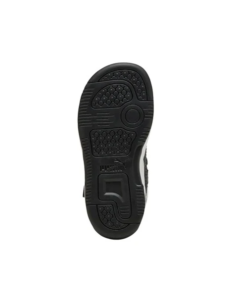 SNEAKERS ALTE PRIMI PASSI CON STRAPPO BAMBINO NERO