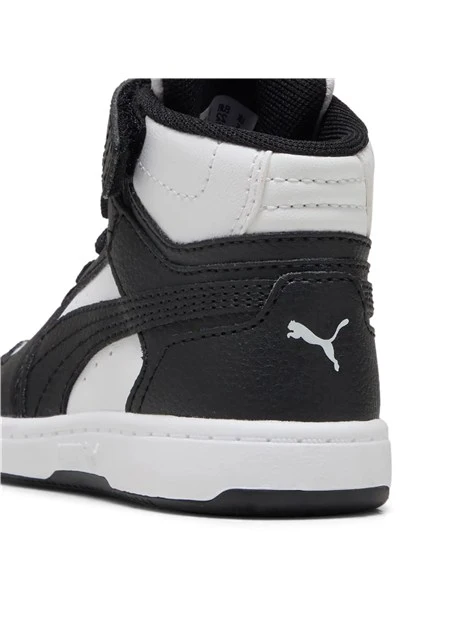 SNEAKERS ALTE PRIMI PASSI CON STRAPPO BAMBINO NERO