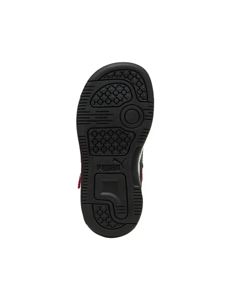 SNEAKERS ALTE PRIMI PASSI CON STRAPPO BAMBINO ROSSO