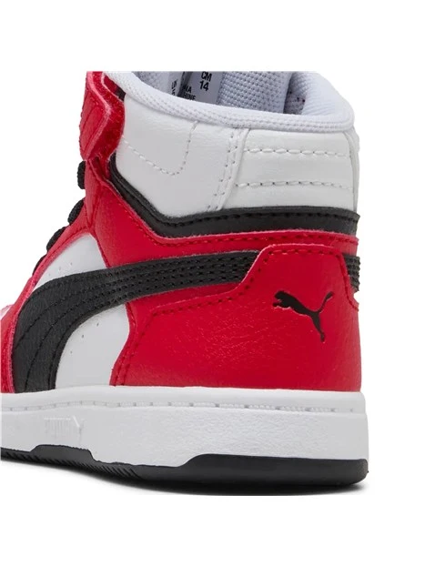 SNEAKERS ALTE PRIMI PASSI CON STRAPPO BAMBINO ROSSO