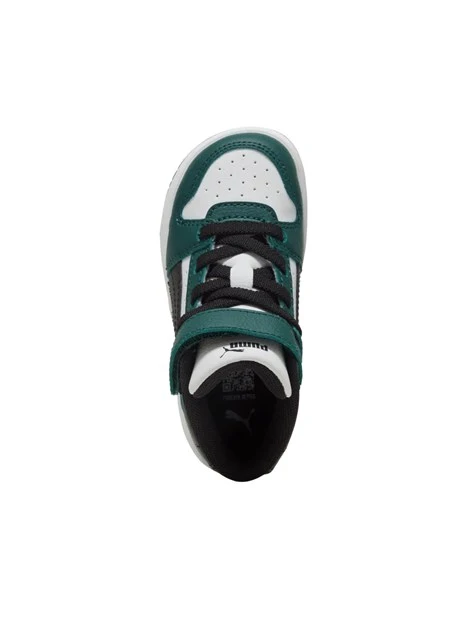 SNEAKERS ALTE PRIMI PASSI CON STRAPPO BAMBINO VERDE