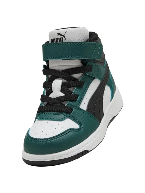 SNEAKERS ALTE PRIMI PASSI CON STRAPPO BAMBINO VERDE