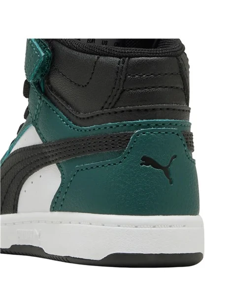 SNEAKERS ALTE PRIMI PASSI CON STRAPPO BAMBINO VERDE
