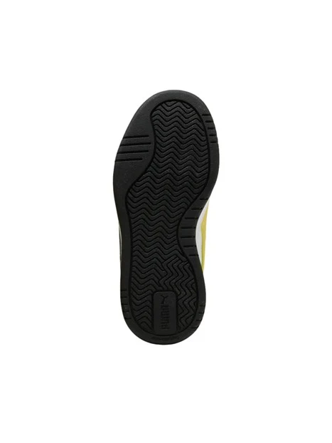 SNEAKERS BASSE COLOR BLOCK CON STRAPPO BAMBINO NERO