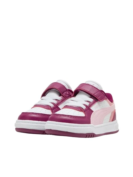 SNEAKERS BASSE PRIMI PASSI COLOR BLOCK CON STRAPPO BAMBINA FUCSIA