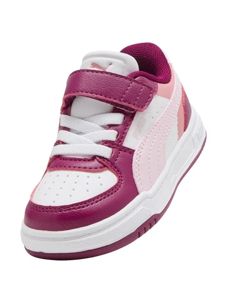 SNEAKERS BASSE PRIMI PASSI COLOR BLOCK CON STRAPPO BAMBINA FUCSIA