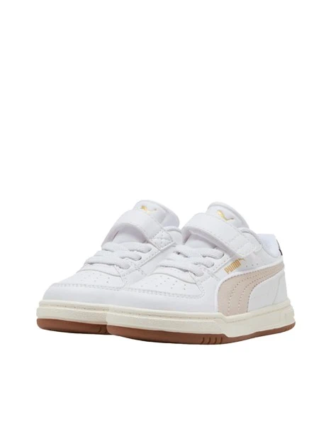 SNEAKERS BASSE PRIMI PASSI COLOR BLOCK UNISEX BAMBINO BIANCO