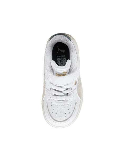 SNEAKERS BASSE PRIMI PASSI COLOR BLOCK UNISEX BAMBINO BIANCO