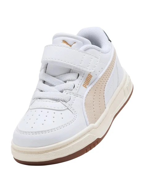 SNEAKERS BASSE PRIMI PASSI COLOR BLOCK UNISEX BAMBINO BIANCO