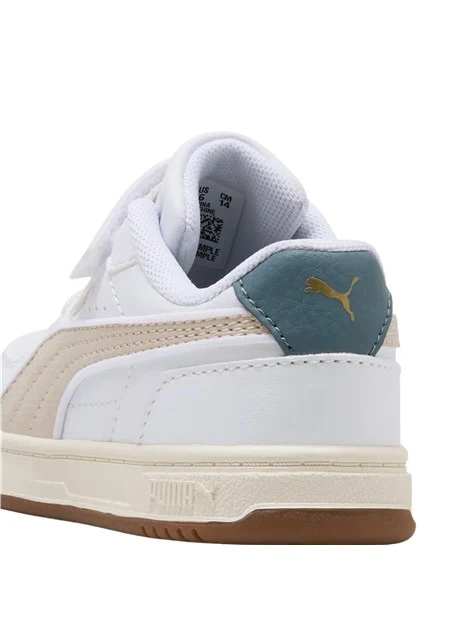 SNEAKERS BASSE PRIMI PASSI COLOR BLOCK UNISEX BAMBINO BIANCO