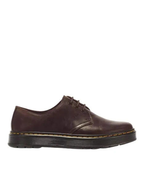 STRINGATE DERBY IN PELLE CRAZY HORSE A 3 OCCHIELLI UOMO MARRONE