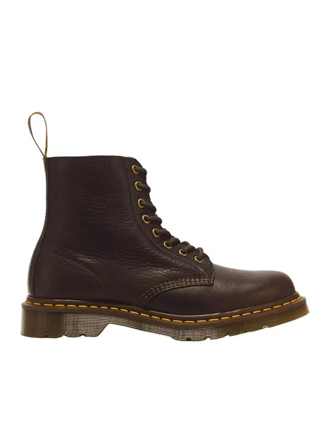 ANFIBI IN PELLE AMBASSADOR CON CUCITURE A CONTRASTO UNISEX ADULTO MARRONE
