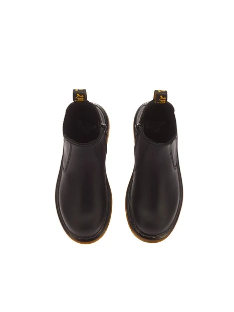 STIVALETTI CHELSEA IN PELLE SOFTY T CON ELASTICI LATERALI UNISEX BAMBINO NERO