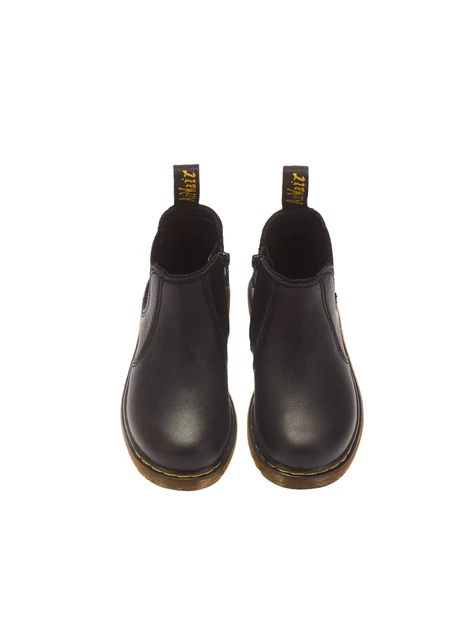 STIVALETTI CHELSEA IN PELLE SOFTY T CON ELASTICI UNISEX BAMBINO NERO