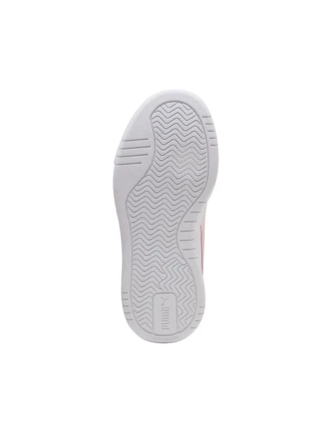 SNEAKERS BASSE RETRÒ CON STRAPPO BAMBINA BIANCO