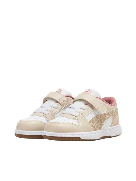 SNEAKERS BASSE PRIMI PASSI CON ELASTICI BAMBINA BEIGE