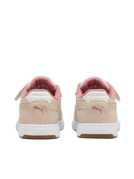 SNEAKERS BASSE PRIMI PASSI CON ELASTICI BAMBINA BEIGE