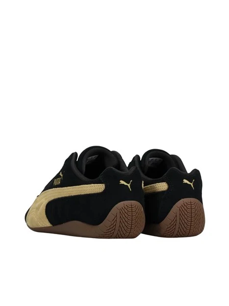 SNEAKERS BASSE IN SUEDE STILE RACING DONNA NERO