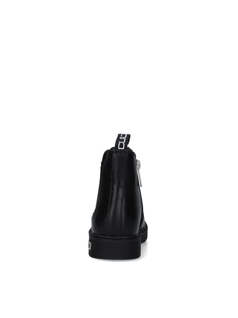 STIVALETTI CHELSEA CON ELASTICO LATERALE BAMBINA NERO