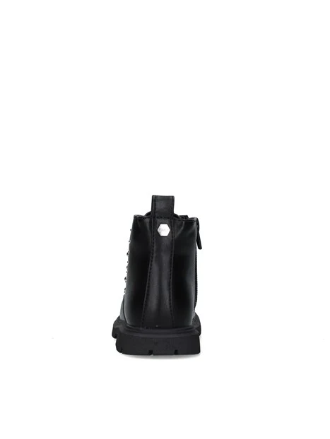 ANFIBI T-762 CON BORCHIETTE BAMBINA NERO