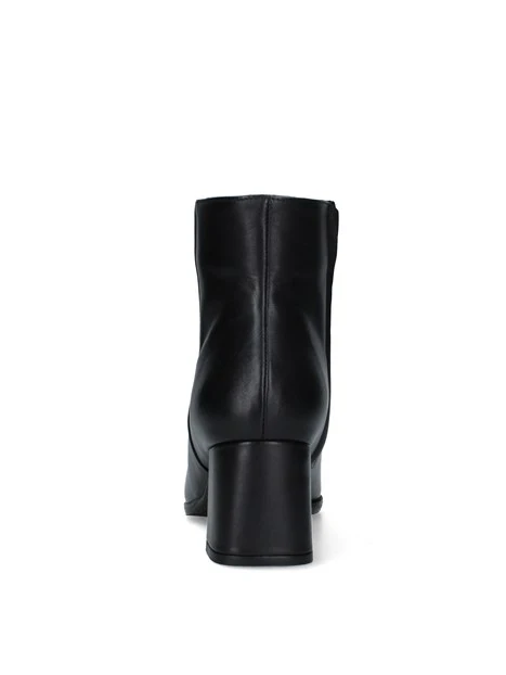STIVALETTI TACCO ALTO CON LINEA AFFUSOLATA DONNA NERO