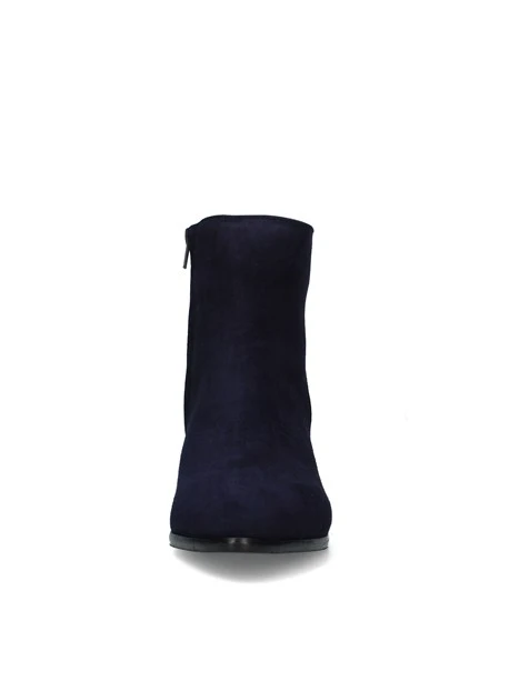 STIVALETTI TACCO ALTO CON LINEA AFFUSOLATA DONNA BLU