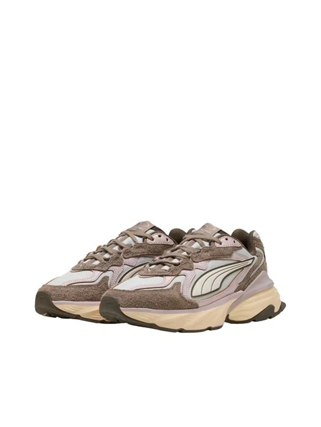 SNEAKERS PLATFORM STREETWEAR TECNICO DONNA GRIGIO