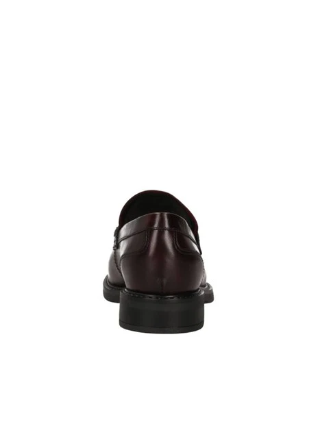 MOCASSINI IN PELLE DONNA BORDEAUX