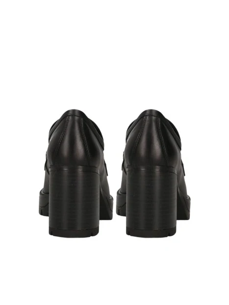 MOCASSINI I617180D CON TACCO DONNA NERO