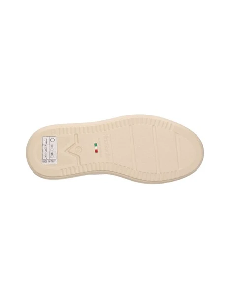 SNEAKERS PLATFORM CON DETTAGLI DORATI DONNA NERO