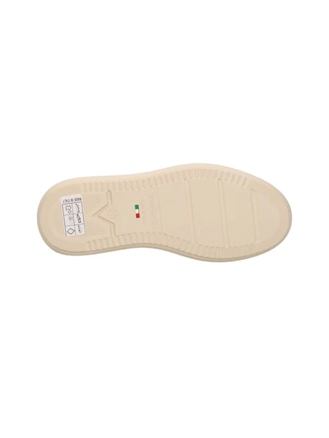 SNEAKERS PLATFORM CON DETTAGLI DORATI DONNA AVORIO
