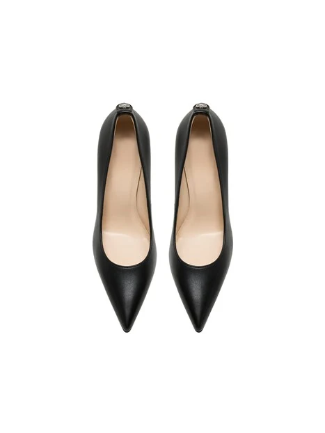 DECOLLETE CLASSICA IN PELLE DONNA NERA